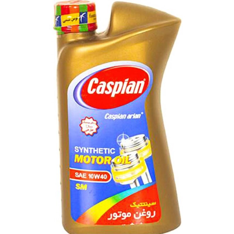 روغن موتور کاسپین 10w40 sm یک لیتری